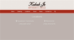 Desktop Screenshot of kababje.com